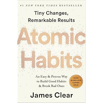 Cover of Atomic Habits by James Clear
