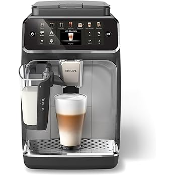 Philips 4400 espresso machine with milk frother